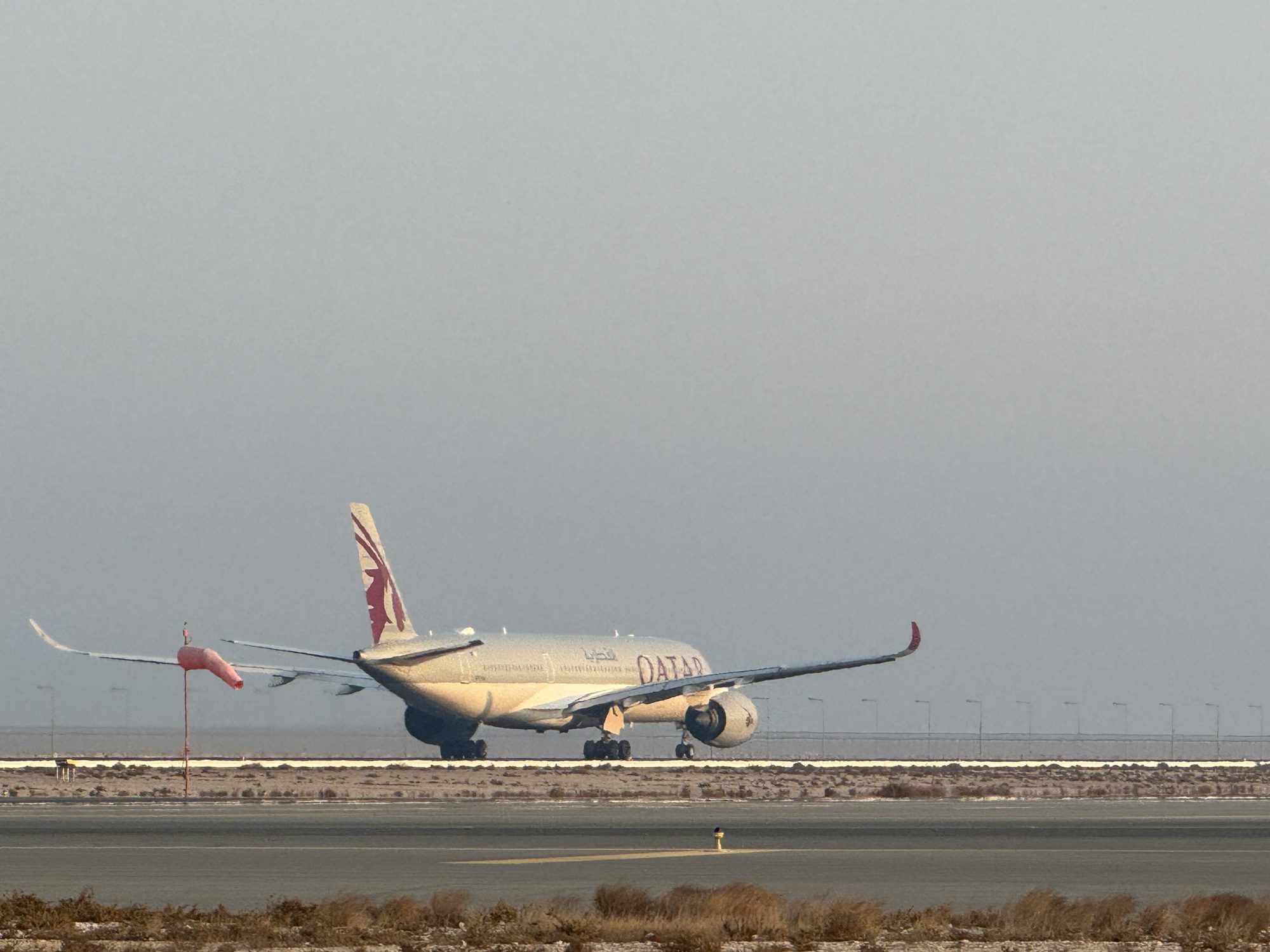 Aviation standards compliant FOD prevention barrier at civilian airport terminal