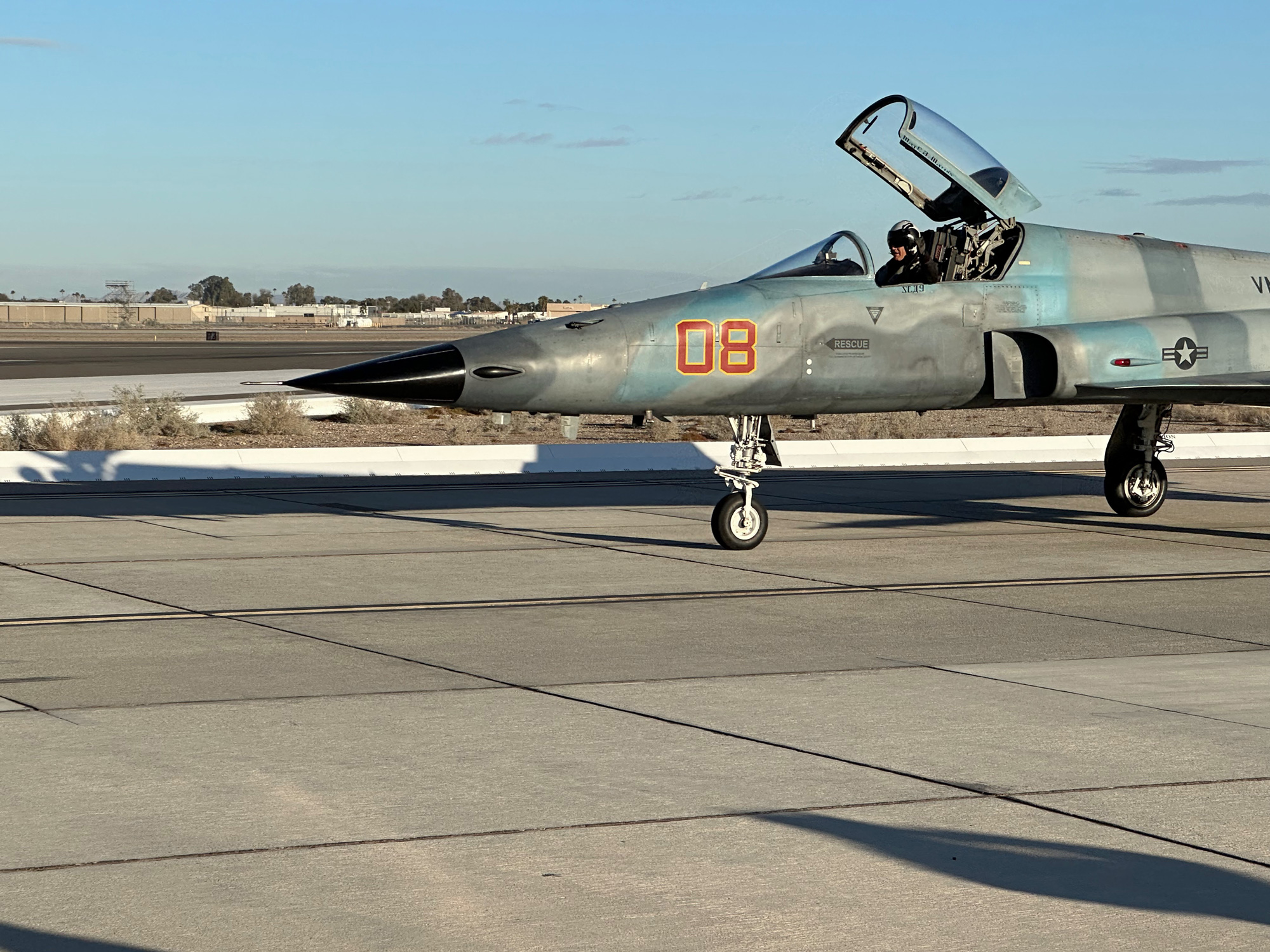 Yuma military installation FOD barrier