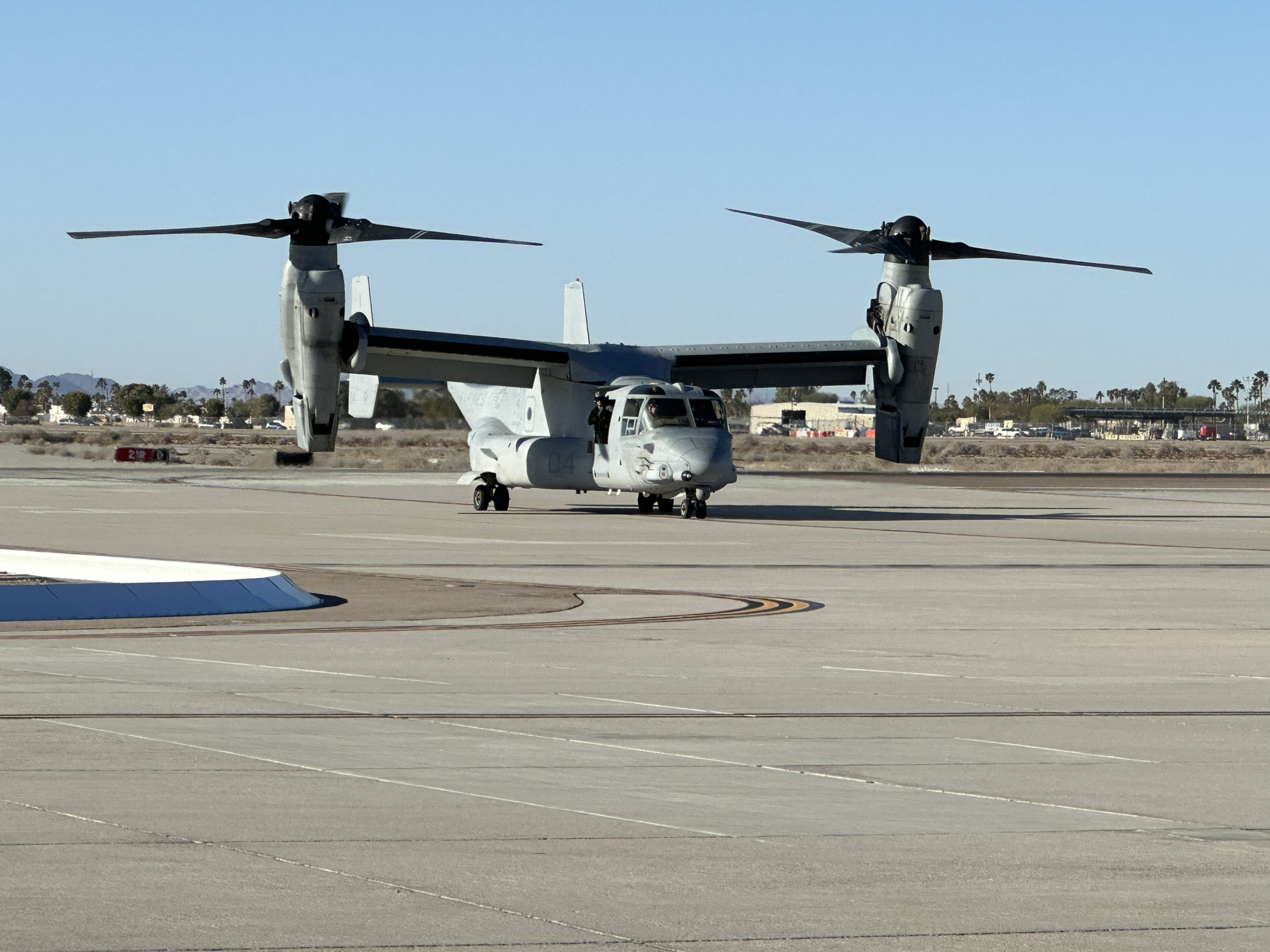 Yuma military installation FOD barrier